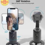 AI Tracking & 360° Rotating Phone Stand